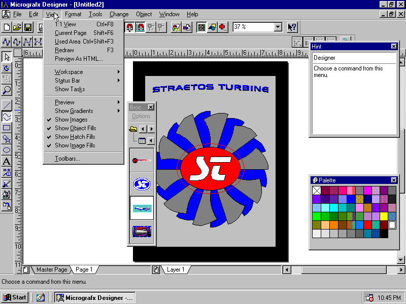 Micrografx Graphics Suite 2 - Designer